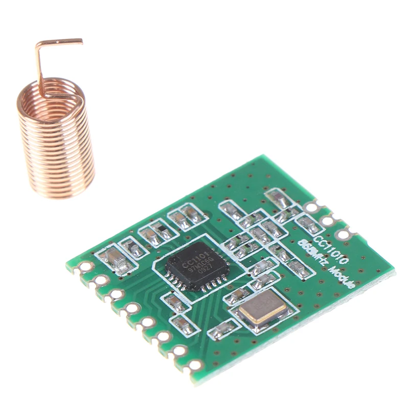 CC1101 Wireless Module Long Distance Transmission Antenna 868MHZ SPI Interface Low Power M115 For FSK GFSK ASK OOK MSK 64-byte
CC1101 Wireless Module Long Distance Transmission Antenna 868MHZ SPI Interface Low Power M115 For FSK GFSK ASK OOK MSK 64-byte