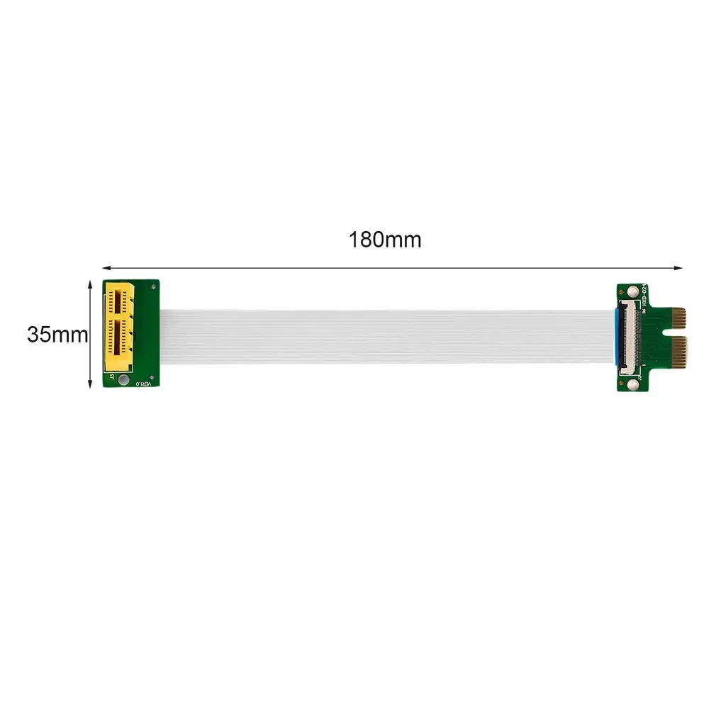 2017 New PCI-E Express 1X Riser Extension Single Slot High Speed Cable with Power Digital Hot Promotion
2017 New PCI-E Express 1X Riser Extension Single Slot High Speed Cable with Power Digital Hot Promotion