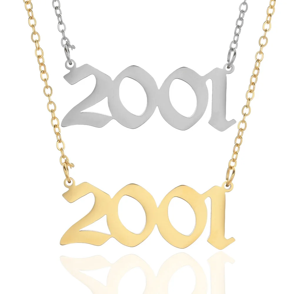 Personalized Wedding Date Necklace Anniversary Jewelry 1980-2021 2003 2004 2005 2006 2007 2008 Custom Birth Year Necklaces BFF
Personalized Wedding Date Necklace Anniversary Jewelry 1980-2021 2003 2004 2005 2006 2007 2008 Custom Birth Year Necklaces BFF