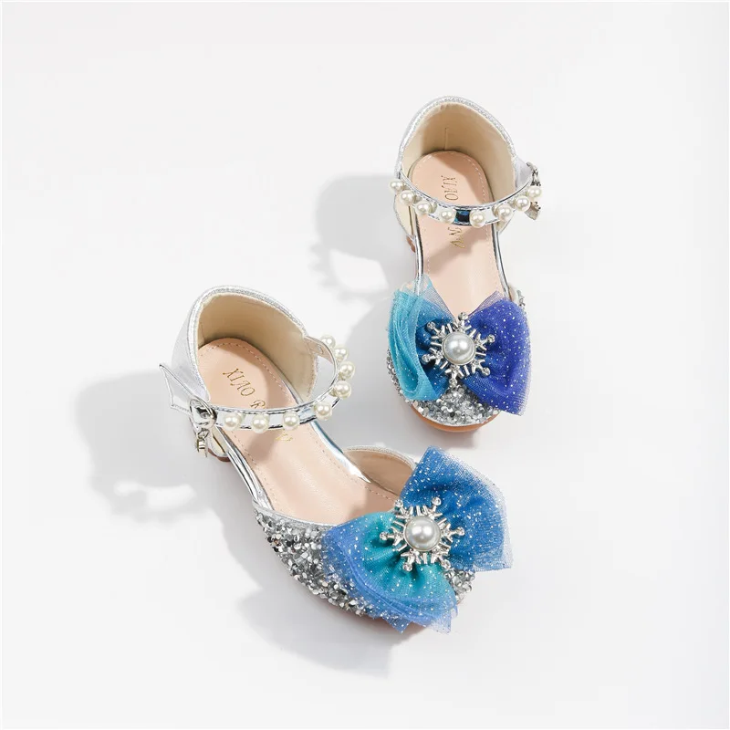 Children Crystal Shoes High-heeled Rhinestone Sandals Girl Catwalk Piano Show Leather Shoes Kid Princess Cute Gradient Bow Shoes
Children Crystal Shoes High-heeled Rhinestone Sandals Girl Catwalk Piano Show Leather Shoes Kid Princess Cute Gradient Bow Shoes