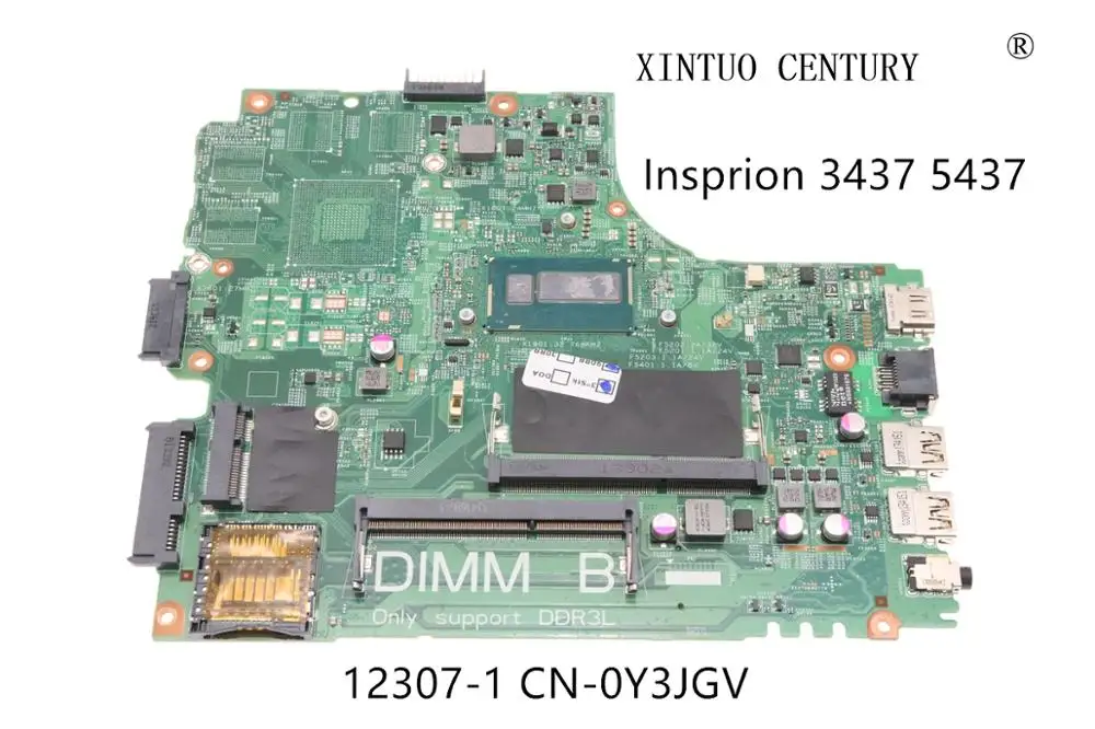 CN-0Y3JGV 0Y3JGV Y3JGV For Dell Insprion 14R 3437 5437 Laptop Motherboard DOE40-HSW 12307-1 812KC W/ i3-4010U 100%tested working
CN-0Y3JGV 0Y3JGV Y3JGV For Dell Insprion 14R 3437 5437 Laptop Motherboard DOE40-HSW 12307-1 812KC W/ i3-4010U 100%tested working