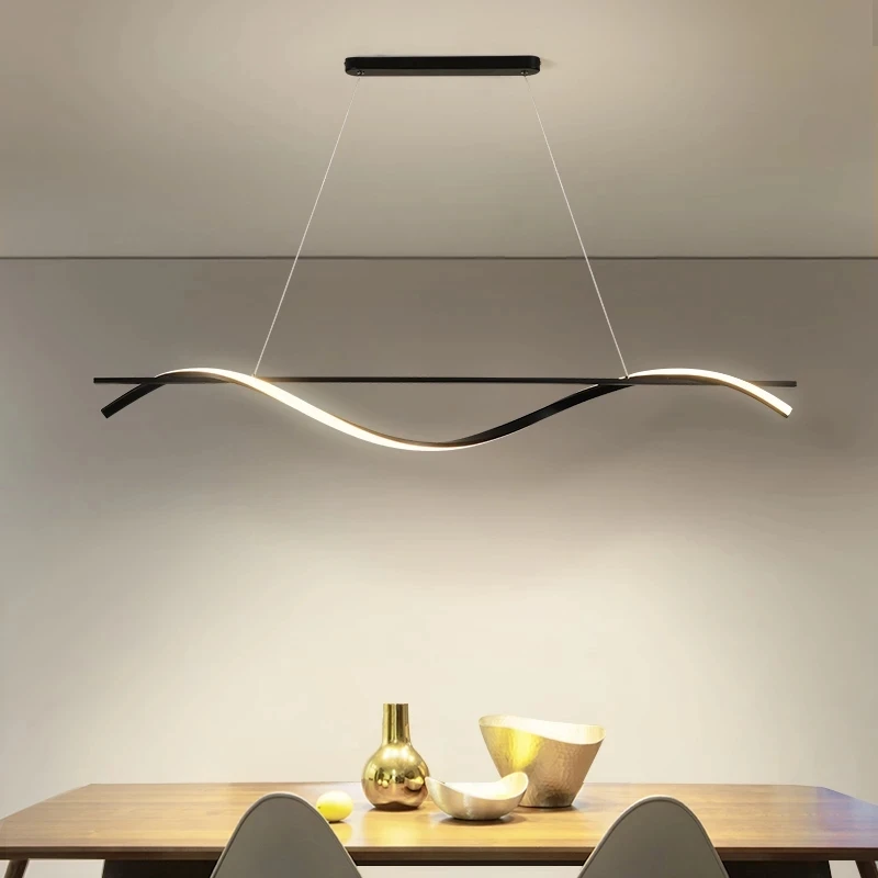 Подвесной светильник для столовой простой современный светодиодный в виде