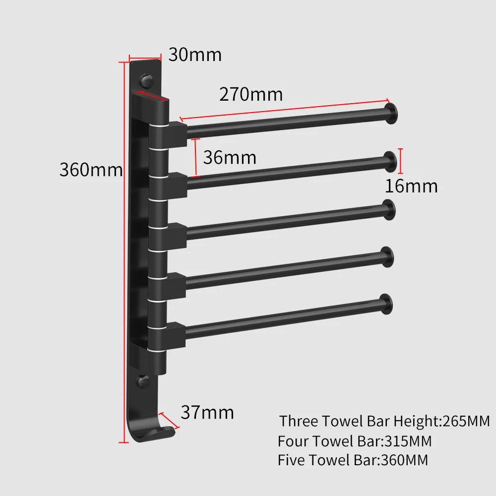 2021 Avoid holing rotating bathroom towel rack r 1 holder for toilet wall hanging space aluminum bath towel hair
2021 Avoid holing rotating bathroom towel rack r 1 holder for toilet wall hanging space aluminum bath towel hair