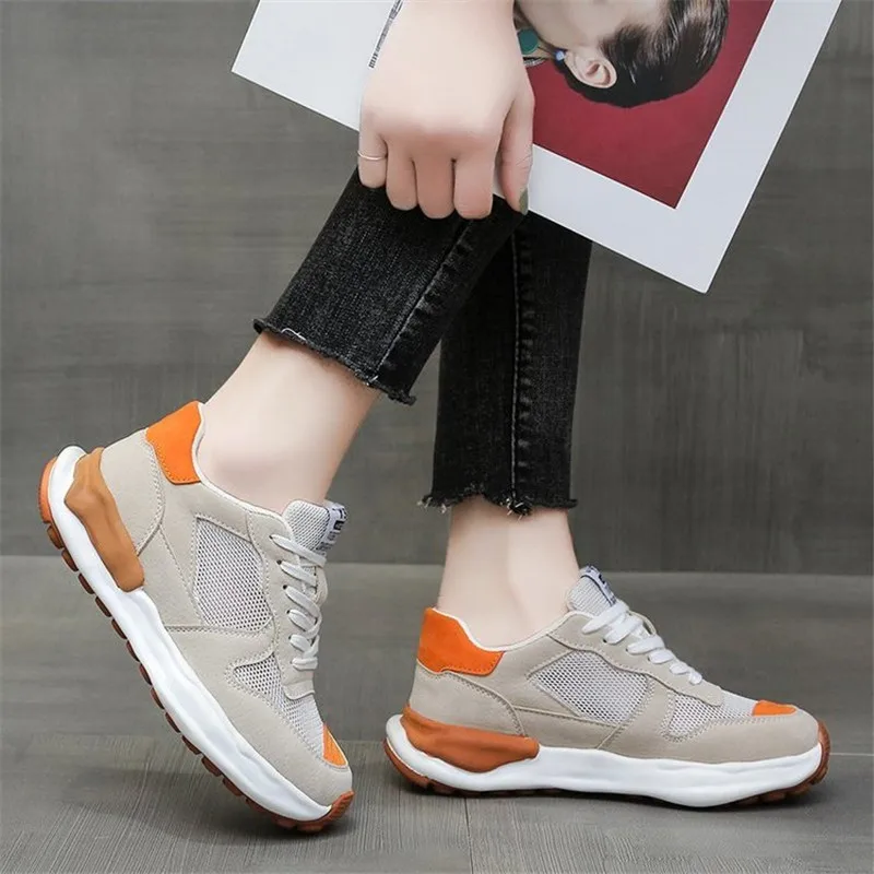 Women's Sports Shoes Chunky Sneakers 2021 Breathable Mixed Colors Tennis Female Vulcanized Footwear Platform Shoes Woman Shoes
Women's Sports Shoes Chunky Sneakers 2021 Breathable Mixed Colors Tennis Female Vulcanized Footwear Platform Shoes Woman Shoes