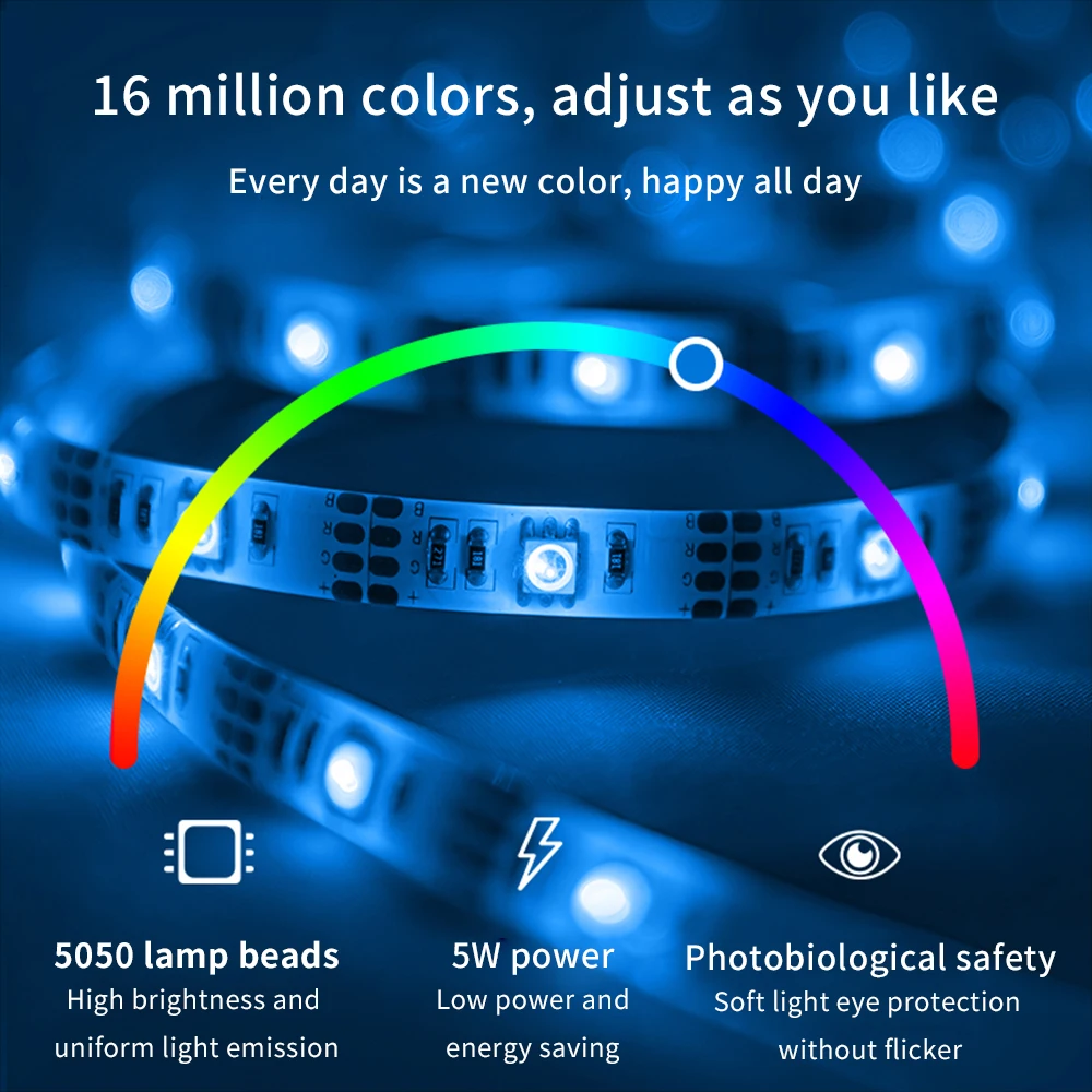Умная лента NiteBird RGB, цветная светодиодсветодиодный лента в форме ягненка, максимальное расширение до 10 м, 16 миллионов светодиодных светильн...
Умная лента NiteBird RGB, цветная светодиодсветодиодный лента в форме ягненка, максимальное расширение до 10 м, 16 миллионов светодиодных светильн...