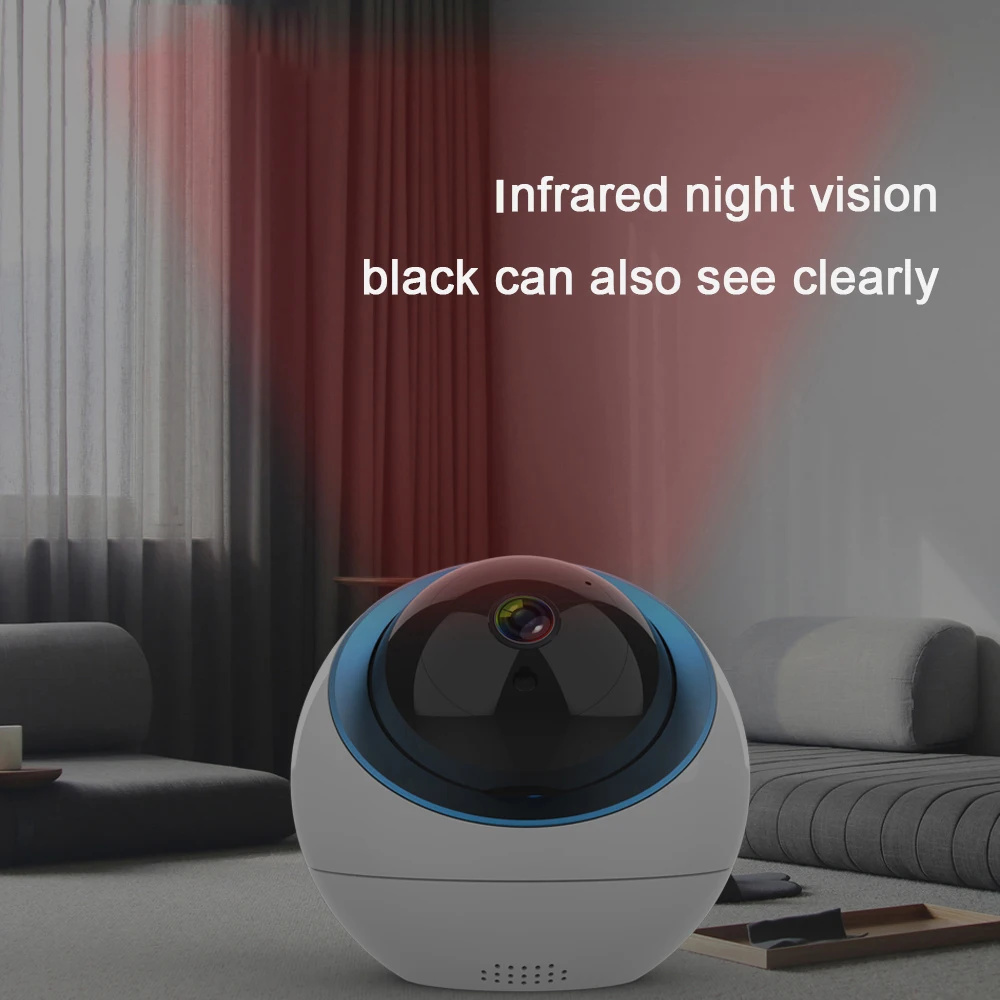 Pripaso HD 1080P Cloud IP Camera Wifi Baby Monitor Auto Tracking Camera Home Security Surveillance Wireless Network CCTV Camera
Pripaso HD 1080P Cloud IP Camera Wifi Baby Monitor Auto Tracking Camera Home Security Surveillance Wireless Network CCTV Camera