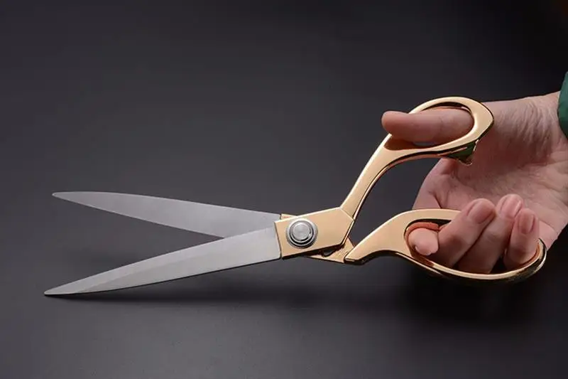 Professional Sewing Scissors Tailor Scissors For Fabric Needlework Cutting Exquisite Stainless Steel Dressmaker Shears Scissors 
Professional Sewing Scissors Tailor Scissors For Fabric Needlework Cutting Exquisite Stainless Steel Dressmaker Shears Scissors