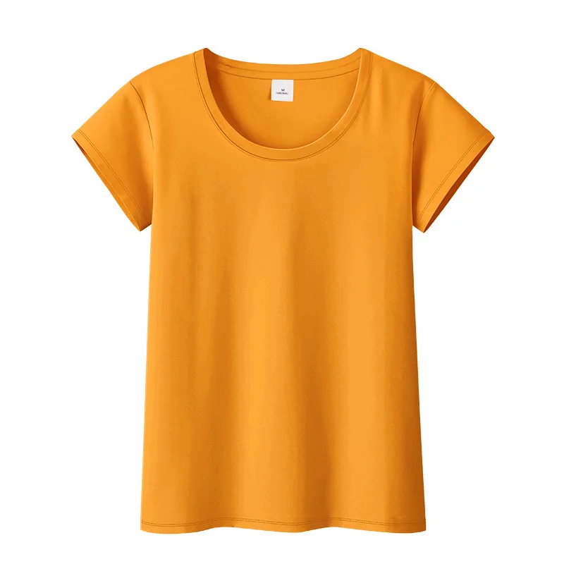 2021 New Summer Women Short Sleeve Cotton Tshirts Fashion Ladies Cotton O-Neck Tshirts
2021 New Summer Women Short Sleeve Cotton Tshirts Fashion Ladies Cotton O-Neck Tshirts