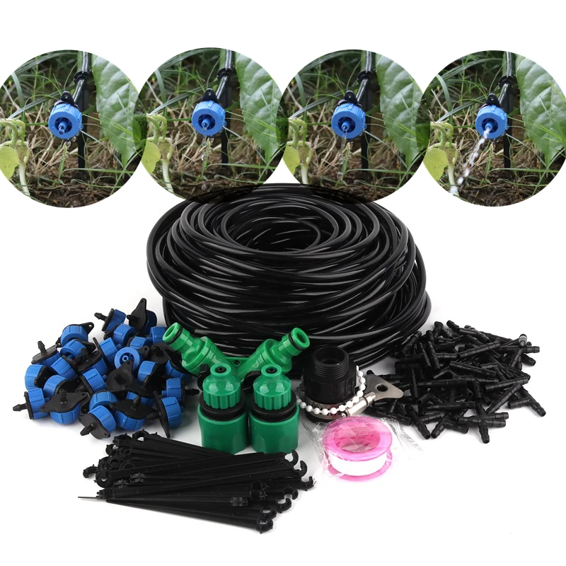 5m~50m Dripper Irrigation Kits Blue Dripper Emitter with Y-Type Connector 4/7mm Hose Holder Garden Watering System
5m~50m Dripper Irrigation Kits Blue Dripper Emitter with Y-Type Connector 4/7mm Hose Holder Garden Watering System