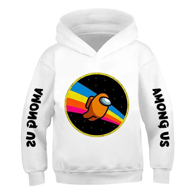 Anime Amoung Us Hooded Autumn and winter Harajuku Sweatshirt girl Kawaii Impostor Graphic boy Hoodies Hip hop children's cloth
Anime Amoung Us Hooded Autumn and winter Harajuku Sweatshirt girl Kawaii Impostor Graphic boy Hoodies Hip hop children's cloth