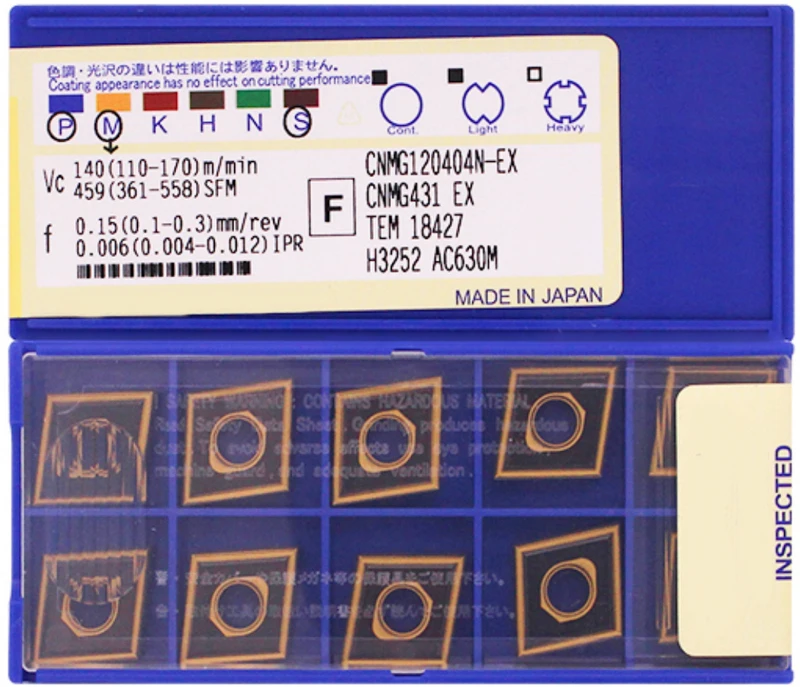 CNMG CNMG120404N-EX CNMG120408N-EG CNC Carbide Inserts For Turning Original High-Quality Machine Tool Holder Lathe Tool Set
CNMG CNMG120404N-EX CNMG120408N-EG CNC Carbide Inserts For Turning Original High-Quality Machine Tool Holder Lathe Tool Set
