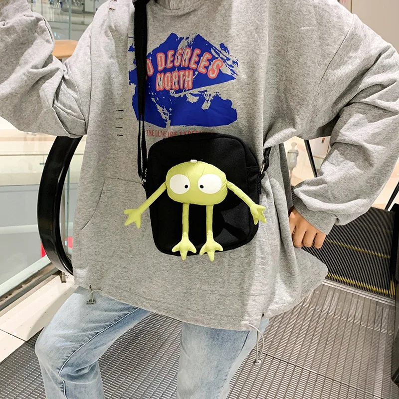 Canvas Handbags for Women 2019 New Hot Fashion Female Casual Zipper Cartoon Monster Shoulder Bags Messenger Bags Crossbody Bags 
Canvas Handbags for Women 2019 New Hot Fashion Female Casual Zipper Cartoon Monster Shoulder Bags Messenger Bags Crossbody Bags