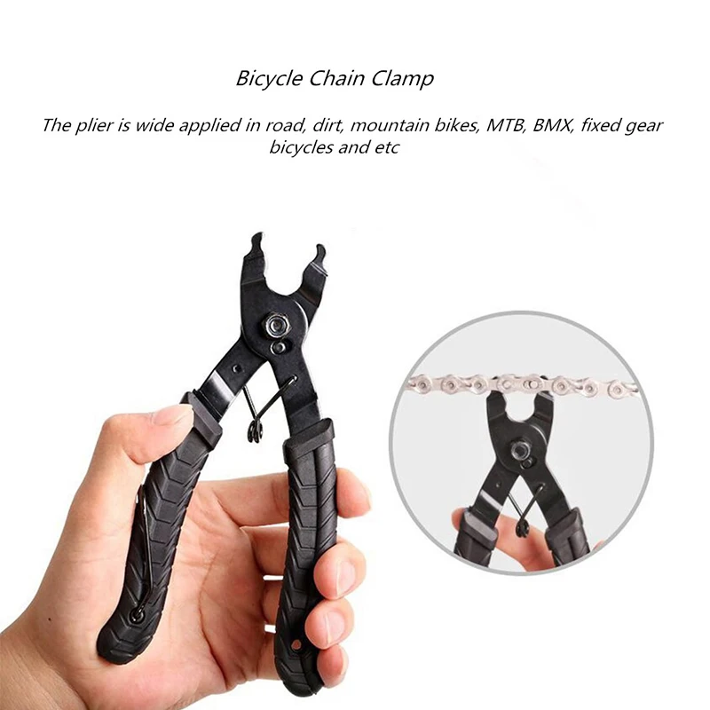 New Bike hand Chain magic buckle pliers bicycle chain quick release buckle magic buckle disassembly installation wrench tool
New Bike hand Chain magic buckle pliers bicycle chain quick release buckle magic buckle disassembly installation wrench tool