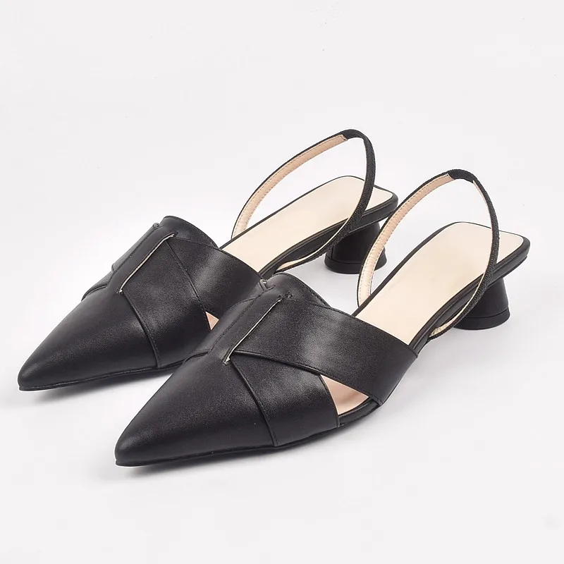 All Melody Mules Ladies Casual Sandals Fashion Black White Beige Pointed Toe Women Slippers Round Thick Heel Sewing Party Botas
All Melody Mules Ladies Casual Sandals Fashion Black White Beige Pointed Toe Women Slippers Round Thick Heel Sewing Party Botas