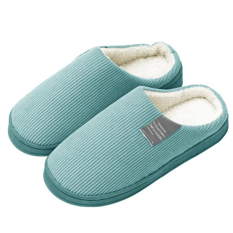 Half-pack Cotton Thick Slippers Color Autumn And Winter Soft Home Slipper Warm Indoor Slip-on House Slippers 
Half-pack Cotton Thick Slippers Color Autumn And Winter Soft Home Slipper Warm Indoor Slip-on House Slippers