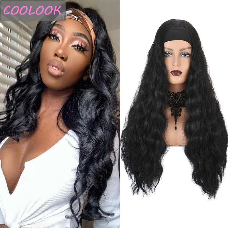 Парик для чернокожих женщин, повязка на голову с естественными волнами, 26 дюймов, манекен для шарфа парика синтетическая термостойкая волна...
Парик для чернокожих женщин, повязка на голову с естественными волнами, 26 дюймов, манекен для шарфа парика синтетическая термостойкая волна...