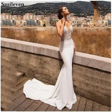 Smileven сексуальное пляжное свадебное платье Свадебные платья