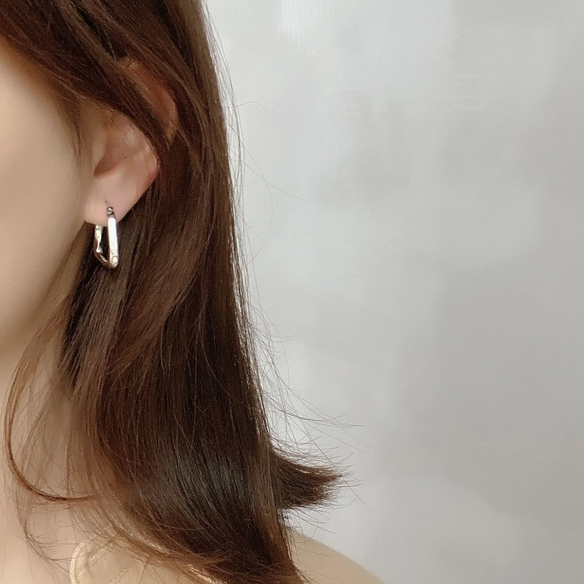POFUNUO 925 Sterling Silver Geometric Hoop Earrings Elegant Nordic Korean Style Minimalist Earrings For Women Charm Jewelry 2020 
POFUNUO 925 Sterling Silver Geometric Hoop Earrings Elegant Nordic Korean Style Minimalist Earrings For Women Charm Jewelry 2020