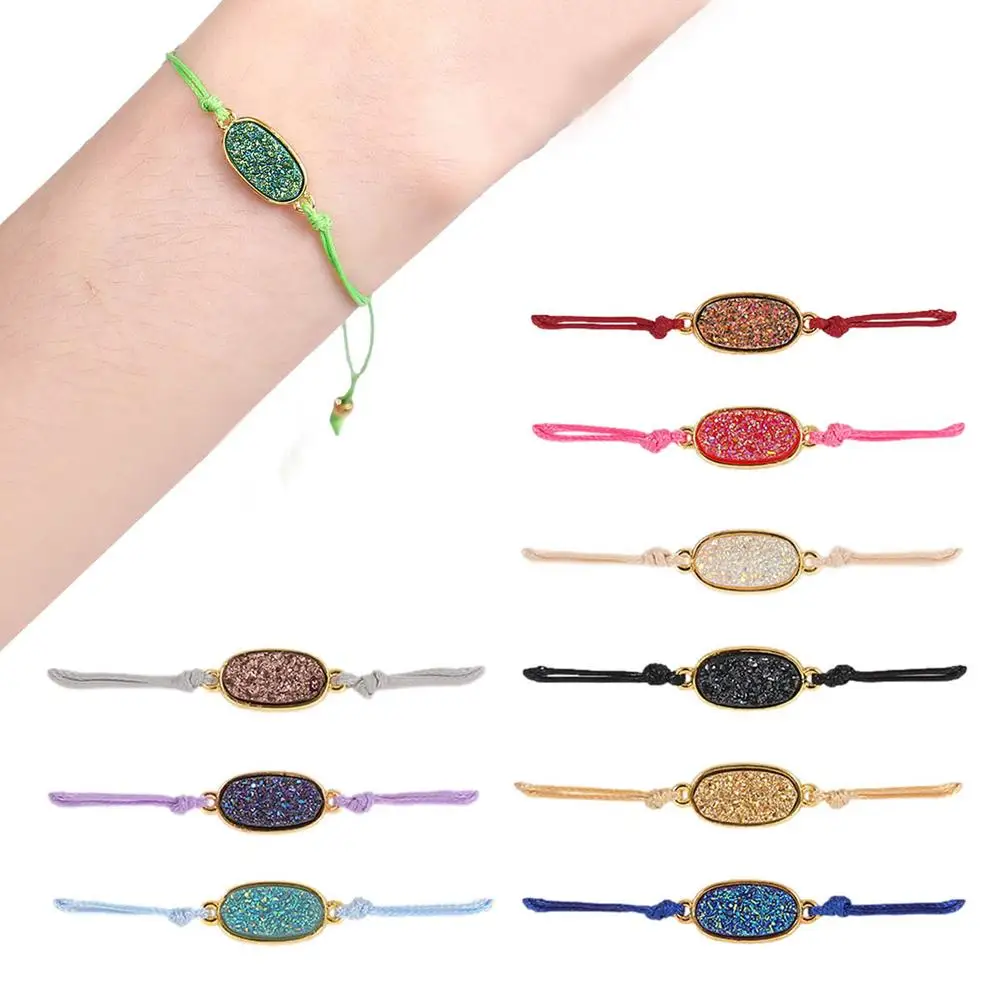 Women Woven Bracelet On Hand Resin Stone Bracelets Couple Adjustable Braided Bracelet Exquisite Jewelry Gifts Personalized Jewel
Women Woven Bracelet On Hand Resin Stone Bracelets Couple Adjustable Braided Bracelet Exquisite Jewelry Gifts Personalized Jewel