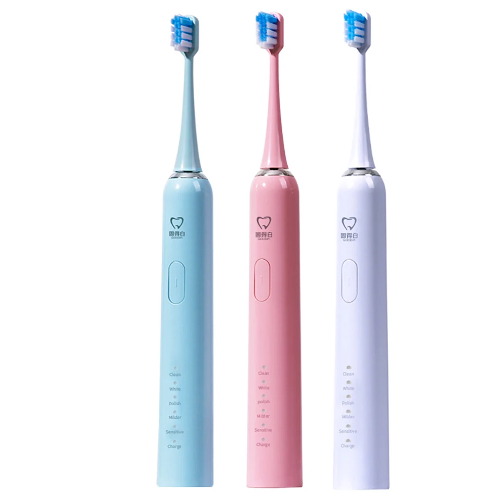 Sonic Electric Toothbrush Cordless USB Rechargeable Toothbrush Waterproof Ultrasonic Automatic Tooth Brush
Sonic Electric Toothbrush Cordless USB Rechargeable Toothbrush Waterproof Ultrasonic Automatic Tooth Brush