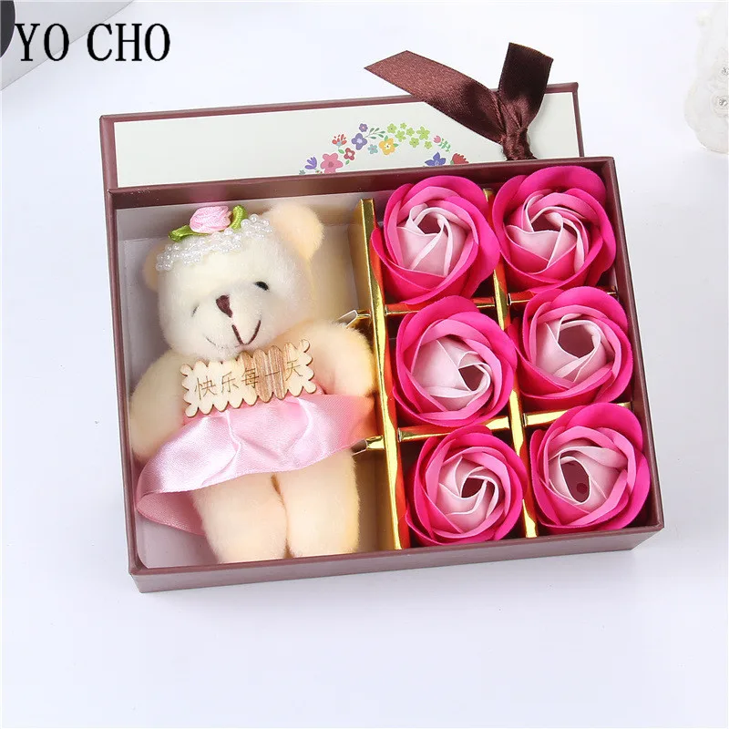 1 Box little bear soap flower Rose Bath Body Flower Floral Soap Fake rose bouquets Valentines Gift Home Party Wedding Decoration
1 Box little bear soap flower Rose Bath Body Flower Floral Soap Fake rose bouquets Valentines Gift Home Party Wedding Decoration