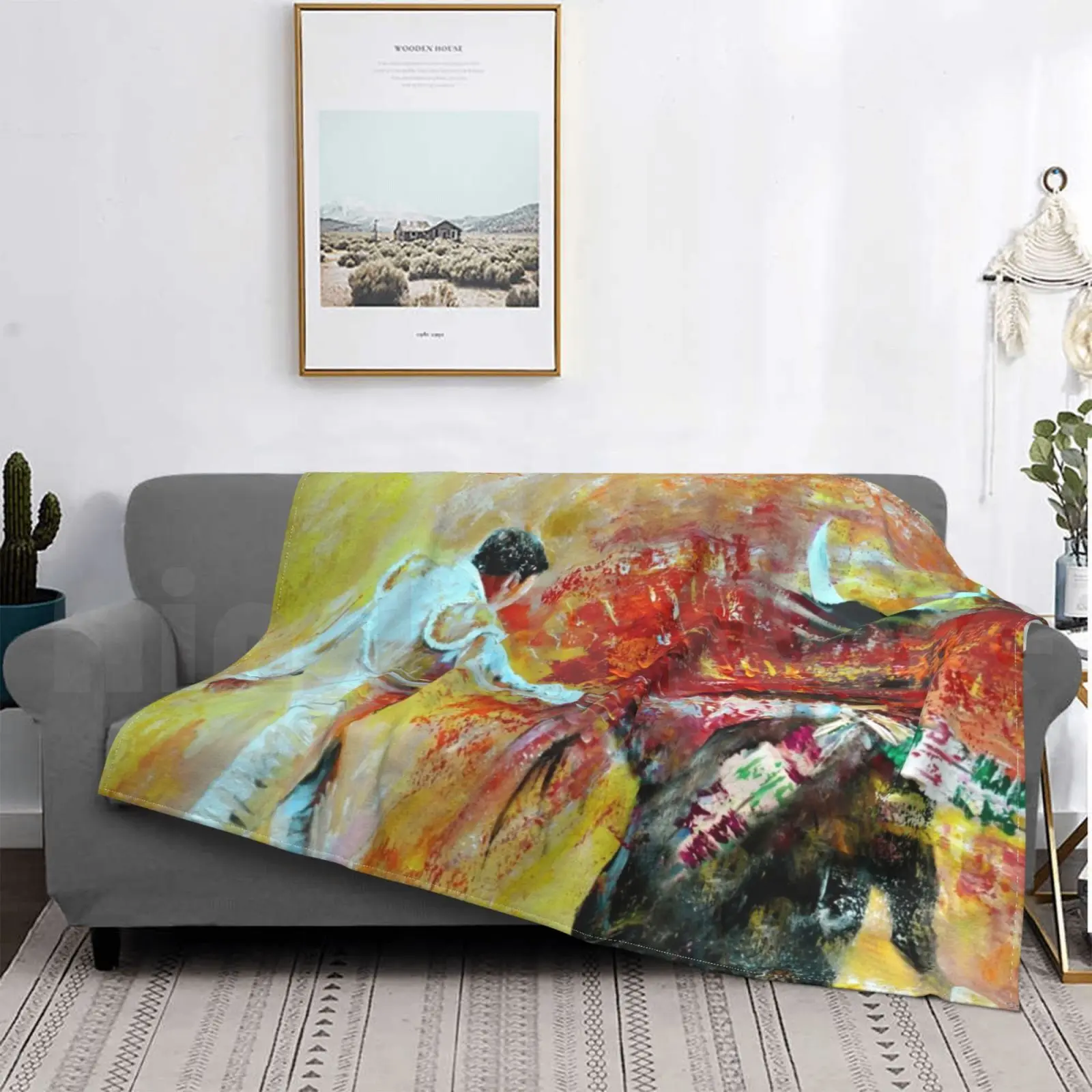Salto Mortale Blanket Fashion Custom Bullfight Bullfighting Spain Culture Fiesta Spanish Culture Corrida Bull Bulls
Salto Mortale Blanket Fashion Custom Bullfight Bullfighting Spain Culture Fiesta Spanish Culture Corrida Bull Bulls