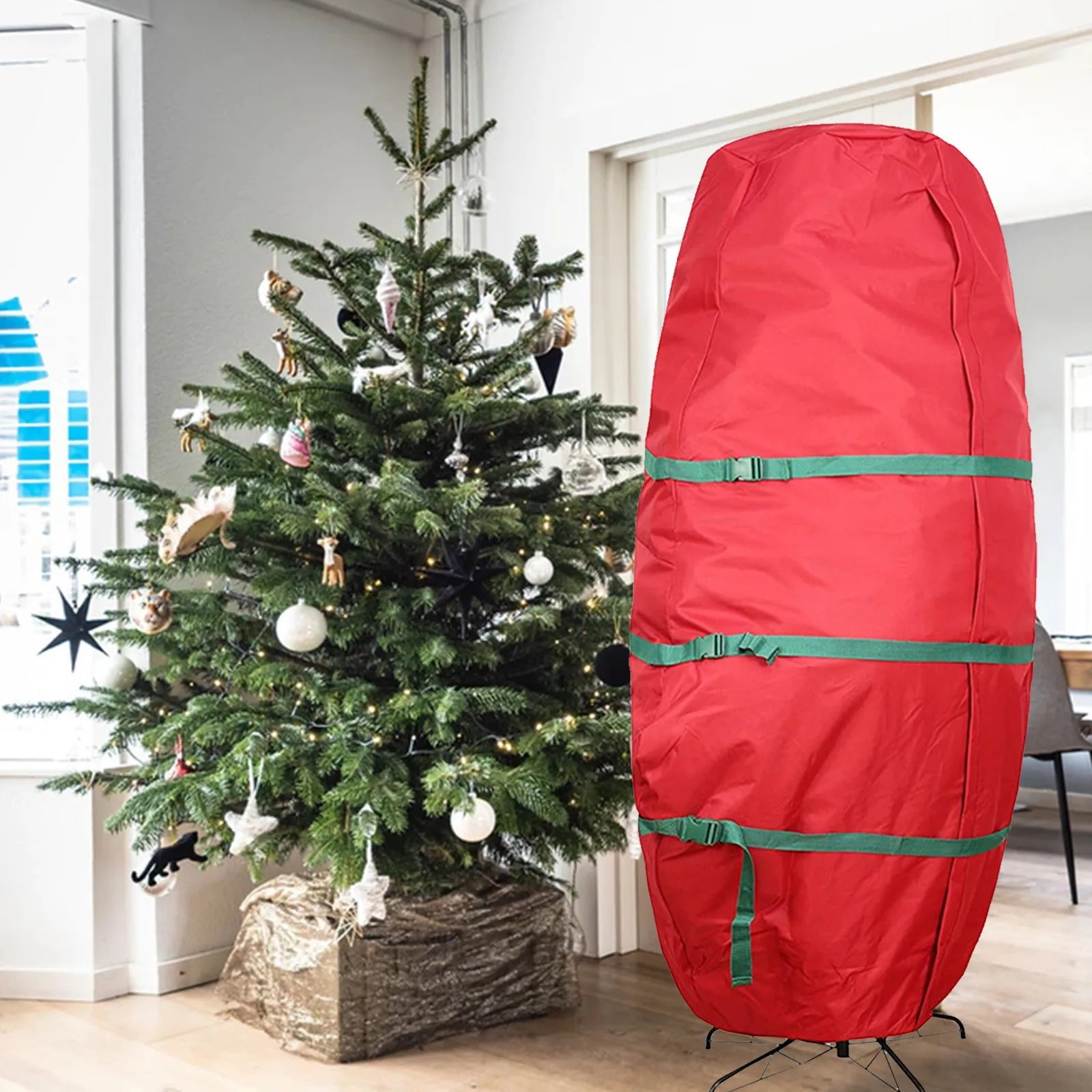 Christmas Tree Storage Bag Oxford Cloth Protect Waterproof Large-capacity Quilt Clothes Warehouse Storage Bags Organize Tools #Z
Christmas Tree Storage Bag Oxford Cloth Protect Waterproof Large-capacity Quilt Clothes Warehouse Storage Bags Organize Tools #Z