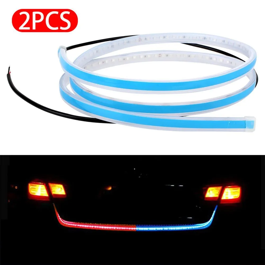 2pcs 1.2m Car Rear Trunk Lights Multicolor RGB Tail Box Light Dynamic Streamer Brake Turn Signal Warning LED Strip Car Styling
2pcs 1.2m Car Rear Trunk Lights Multicolor RGB Tail Box Light Dynamic Streamer Brake Turn Signal Warning LED Strip Car Styling