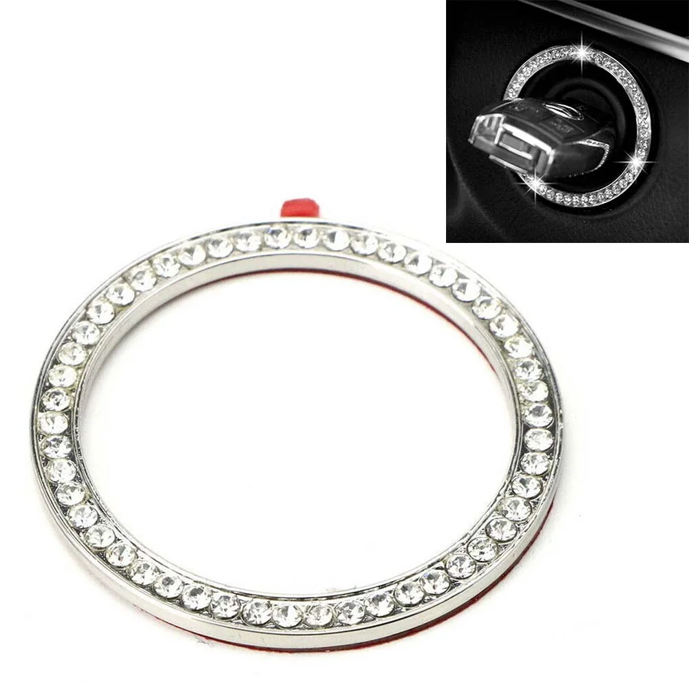 Crystal Keyless Engine Start/Stop Push Start Button Decoration Trim For Mercedes Decorative Circle
Crystal Keyless Engine Start/Stop Push Start Button Decoration Trim For Mercedes Decorative Circle