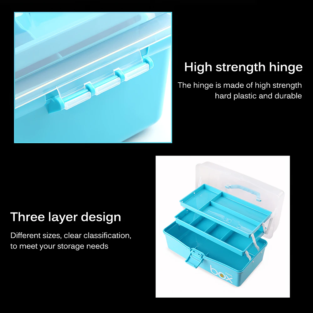 Fishing Gear Accessories Storage Box Portable Fishing Line Hook Box Multifunctional Three-Layer Fishing Tool Box Storage Box
Fishing Gear Accessories Storage Box Portable Fishing Line Hook Box Multifunctional Three-Layer Fishing Tool Box Storage Box