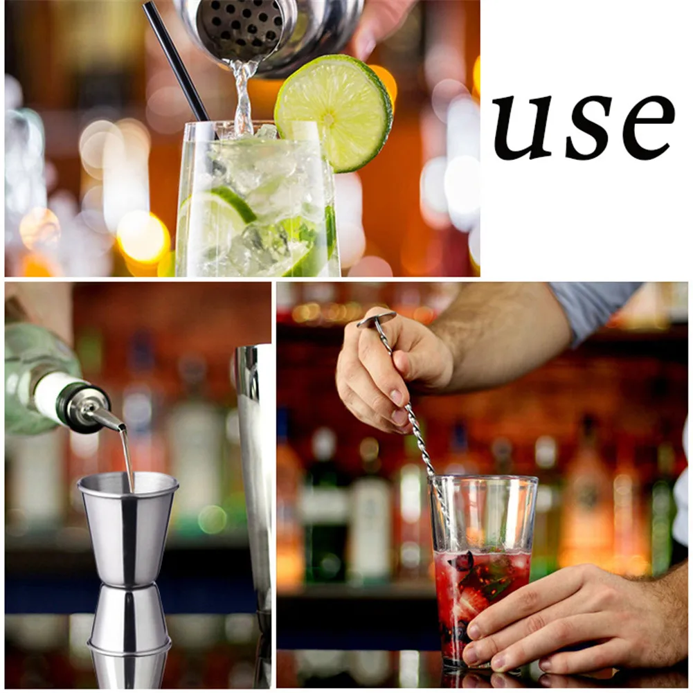 New Durable 1pcs Spoon 11 Inches Stainless Steel Mixing Edge Smoothen Mirror Finish Spiral Pattern Bar Cocktail Shaker Spoon
New Durable 1pcs Spoon 11 Inches Stainless Steel Mixing Edge Smoothen Mirror Finish Spiral Pattern Bar Cocktail Shaker Spoon
