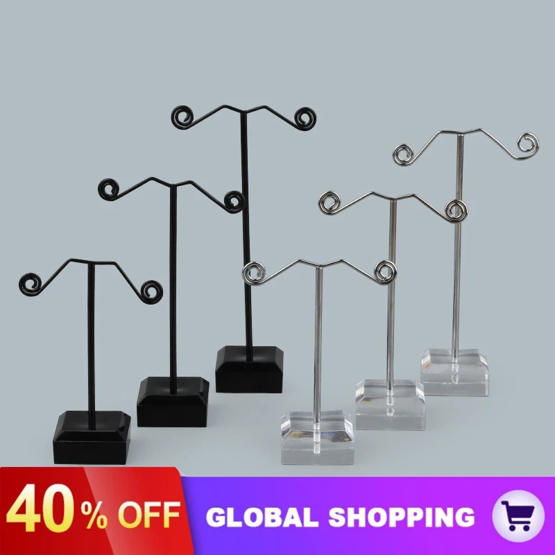 Black Clear Acrylic Stud Earring Jewelry Display Rack Stand Organizer Bouches Ornament Holder Hook Hanger Counter Case
Black Clear Acrylic Stud Earring Jewelry Display Rack Stand Organizer Bouches Ornament Holder Hook Hanger Counter Case
