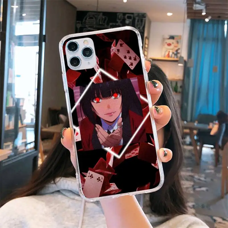 Crazy Excitement Manga Kakegurui Phone Cases Transparent for iPhone 6 7 8 11 12 s mini pro X XS XR MAX Plus se
Crazy Excitement Manga Kakegurui Phone Cases Transparent for iPhone 6 7 8 11 12 s mini pro X XS XR MAX Plus se