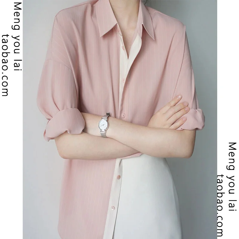 Женская рубашка с длинным рукавом, рубашка в гонконгском французском стиле, осенняя одежда, 2021
Женская рубашка с длинным рукавом, рубашка в гонконгском французском стиле, осенняя одежда, 2021