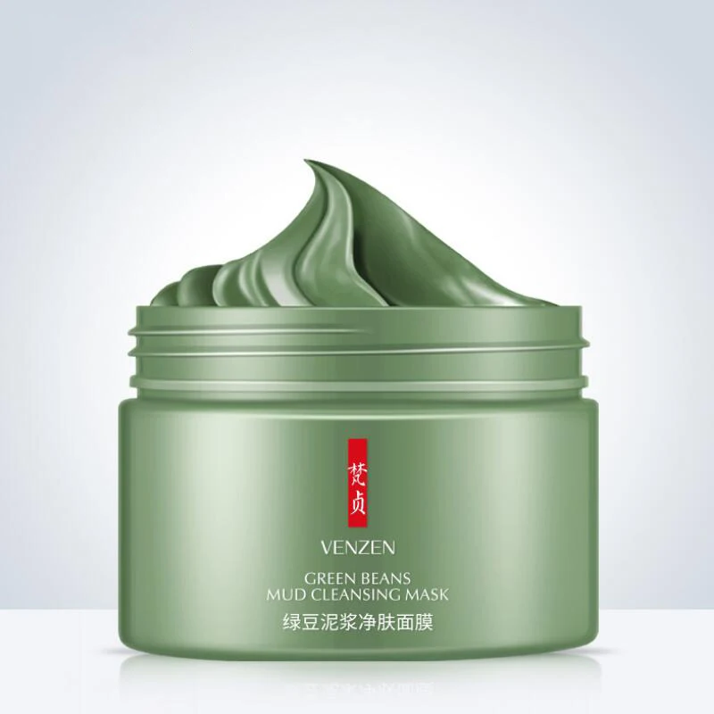 Green Beans Facial Mud Mask Moisturizing Oil Control Anti-Aging Hydrating Cleansing Face Skin Care 1pc
Green Beans Facial Mud Mask Moisturizing Oil Control Anti-Aging Hydrating Cleansing Face Skin Care 1pc
