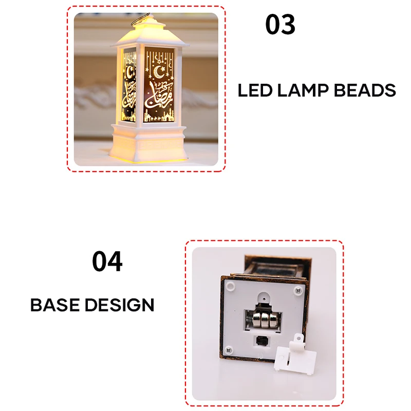 Ramadan Lantern Lamp Retro Style Eid Mubarak LED Lights Ornaments Party Hanging Decor For Home _WK
Ramadan Lantern Lamp Retro Style Eid Mubarak LED Lights Ornaments Party Hanging Decor For Home _WK
