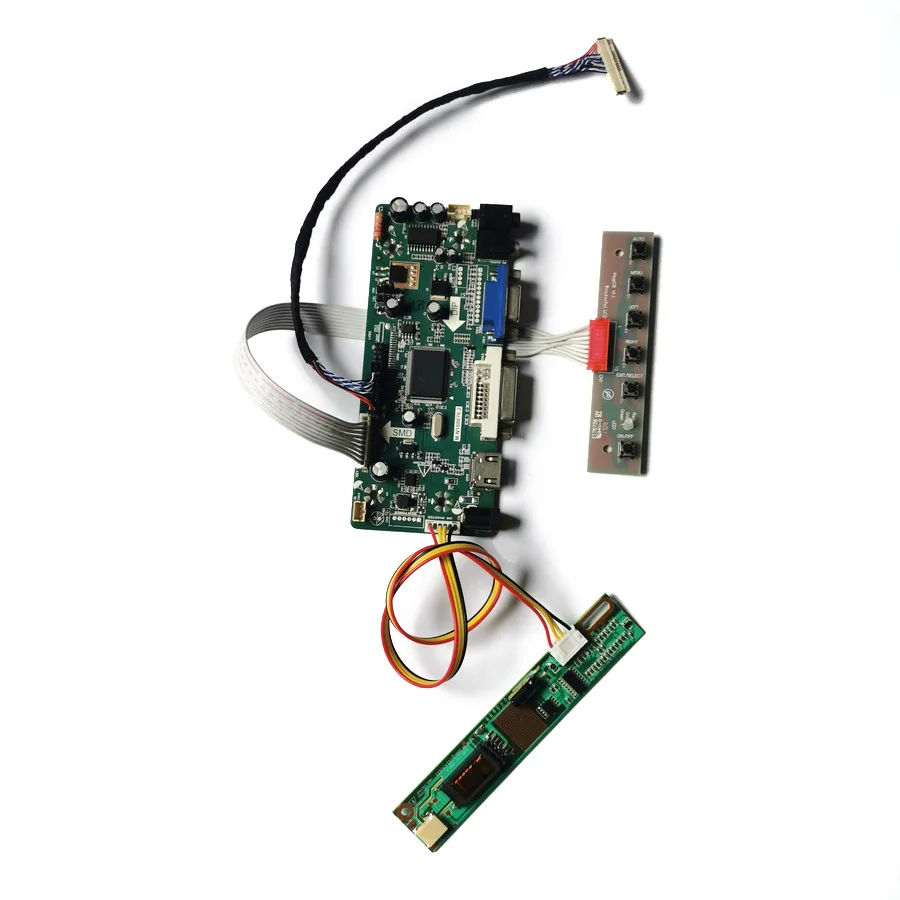 M.NT68676 Display Controller Board DIY Kit Screen 30Pin For QD15TL07/QD15TL09/QD14TL01/QD14TL02 1CCFL 1280*800 VGA+DVI LVDS
M.NT68676 Display Controller Board DIY Kit Screen 30Pin For QD15TL07/QD15TL09/QD14TL01/QD14TL02 1CCFL 1280*800 VGA+DVI LVDS