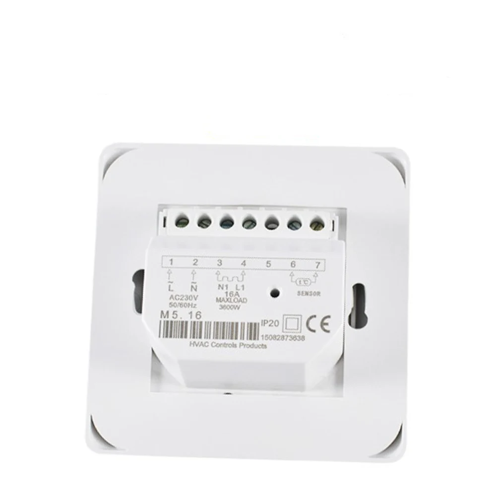 1Pcs 86 Type 220V 230V 16A NTC Sensor Heating System Mechanical Temperature Controller Multi-function External Probe
1Pcs 86 Type 220V 230V 16A NTC Sensor Heating System Mechanical Temperature Controller Multi-function External Probe