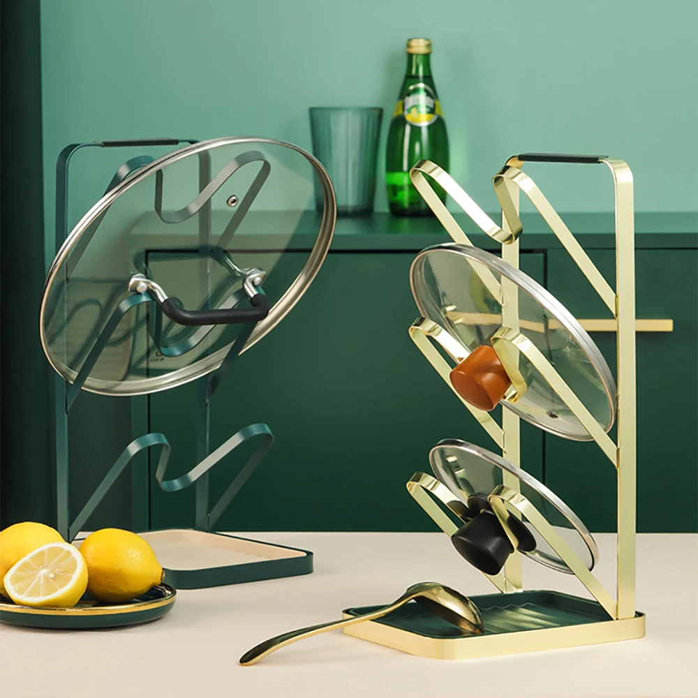 2022 New Kitchen Organizer Pot Lid Rack Spoon Holder Metal Shelf Bakeware Storage Rack Pan Cover Stand Kitchen Accessories
2022 New Kitchen Organizer Pot Lid Rack Spoon Holder Metal Shelf Bakeware Storage Rack Pan Cover Stand Kitchen Accessories