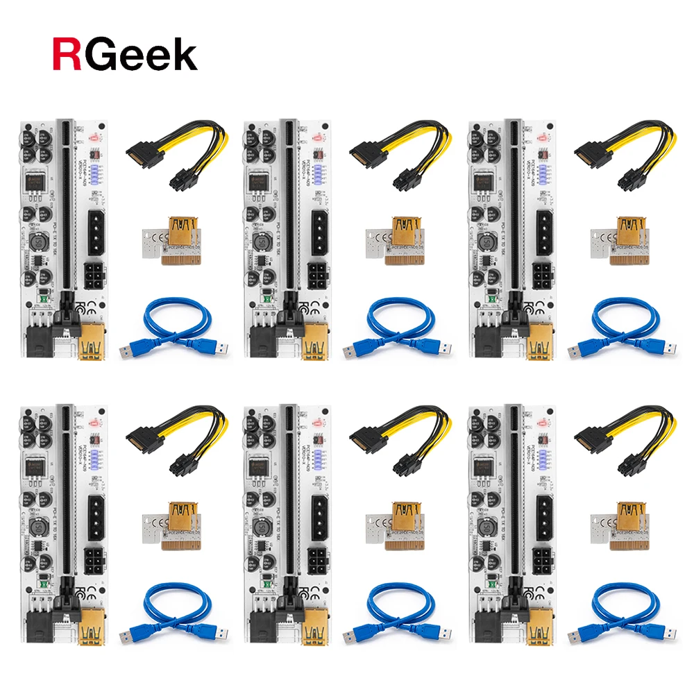 6 шт. Pcie Riser 010 010X VER010 010S Plus USB 3,0 pci e Express кабель Riser GPU X16 Extender PCI-E адаптер для райзерной карты
6 шт. Pcie Riser 010 010X VER010 010S Plus USB 3,0 pci e Express кабель Riser GPU X16 Extender PCI-E адаптер для райзерной карты
