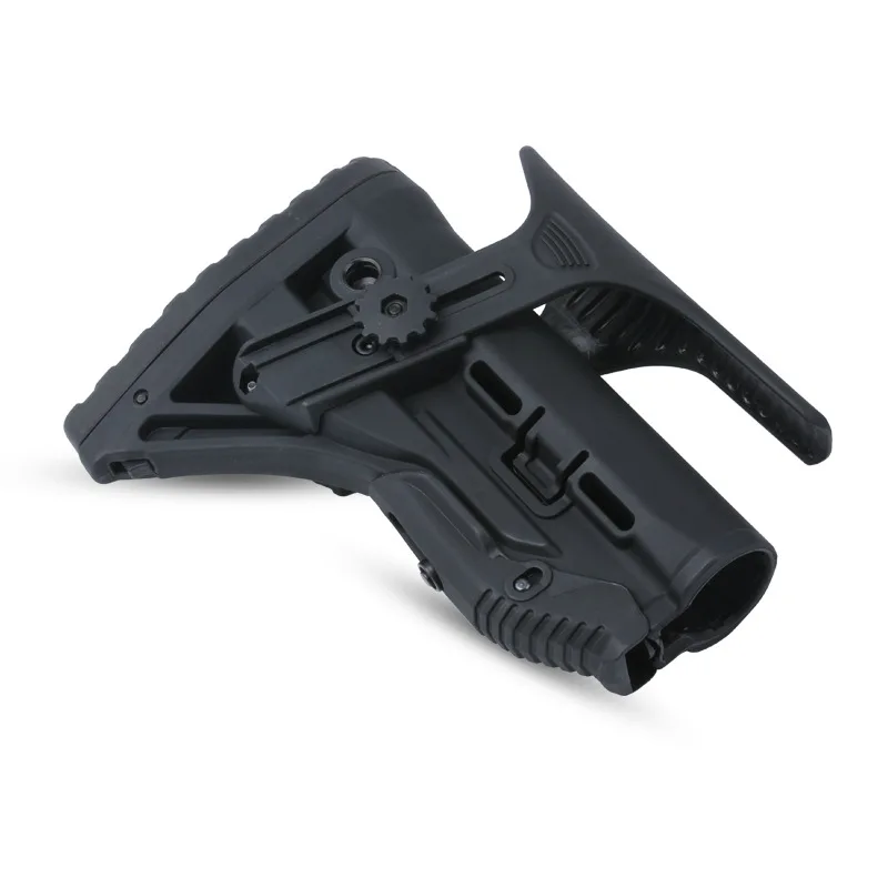 

FBA Mil-Spec Airsoft Stock Nylon Pistol Brace M4 AR 15 M16 Buttstock Nerf Air Soft Gel Blaster Tactical Gun Butt Parts Accessory