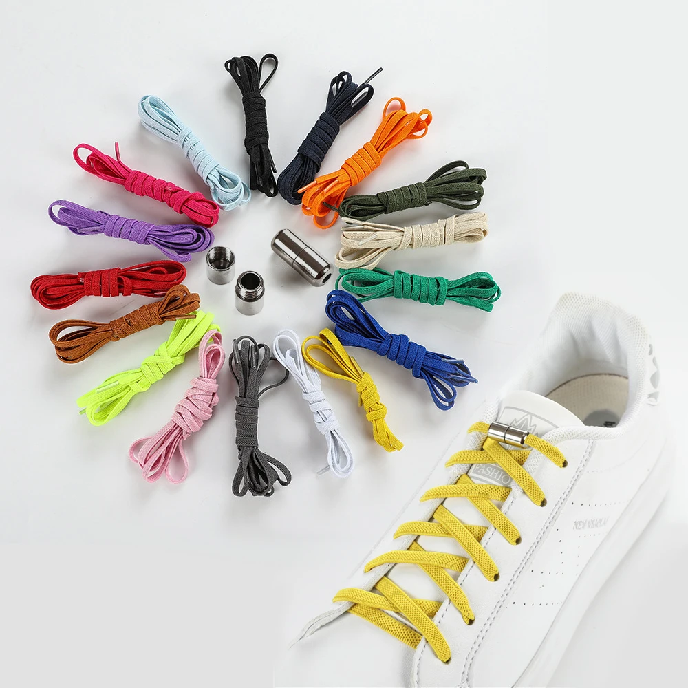 Elastic No Tie Shoelaces Lazy Metal Lock Semicircle Shoe Laces Shoe Strings For Sneakers Cordones Elasticos Zapatilla Boots Lace
Elastic No Tie Shoelaces Lazy Metal Lock Semicircle Shoe Laces Shoe Strings For Sneakers Cordones Elasticos Zapatilla Boots Lace