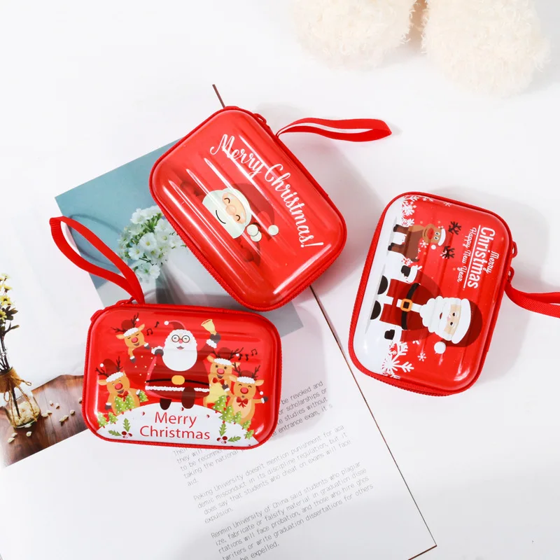 Christmas Children's Small Bag 2020 New Tinplate Coin Storage Bag Creative Cartoon Square Earphone Coin Storage Bag 1PCS
Christmas Children's Small Bag 2020 New Tinplate Coin Storage Bag Creative Cartoon Square Earphone Coin Storage Bag 1PCS
