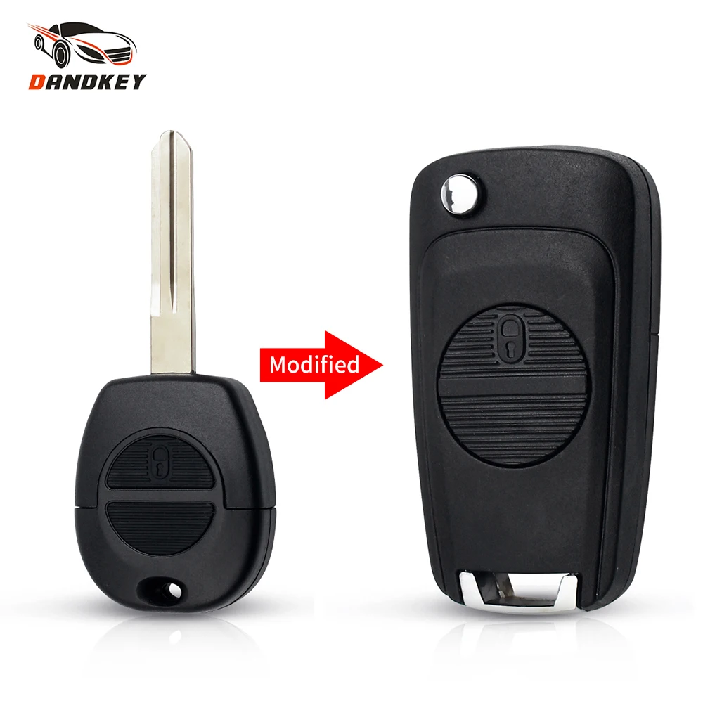 DANDKEY Modified 2 Button Flip Auto Car Key Shell Fob For Nissan Micra Almera Primera X-Trail Replacement Remote Key Cover Case
DANDKEY Modified 2 Button Flip Auto Car Key Shell Fob For Nissan Micra Almera Primera X-Trail Replacement Remote Key Cover Case