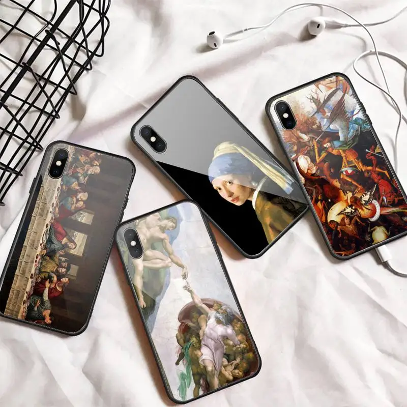 Famous painting Adorable art Phone Case Tempered glass For iphone 5C 6 6S 7 8 plus X XS XR 11 PRO MAX
Famous painting Adorable art Phone Case Tempered glass For iphone 5C 6 6S 7 8 plus X XS XR 11 PRO MAX