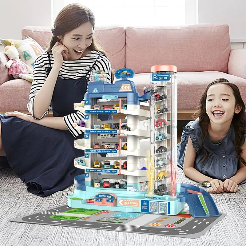Jeu de Parking ducatif Montessori pour enfants de 3 ans, piste de voitures de course, jouet garon, aventure, cadeau de Table
Jeu de Parking ducatif Montessori pour enfants de 3 ans, piste de voitures de course, jouet garon, aventure, cadeau de Table