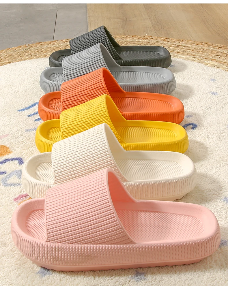 Women Thick Platform Slippers Summer Beach Eva Soft Sole Slide Sandals Leisure Men Ladies Indoor Bathroom Anti-slip Shoes
Women Thick Platform Slippers Summer Beach Eva Soft Sole Slide Sandals Leisure Men Ladies Indoor Bathroom Anti-slip Shoes