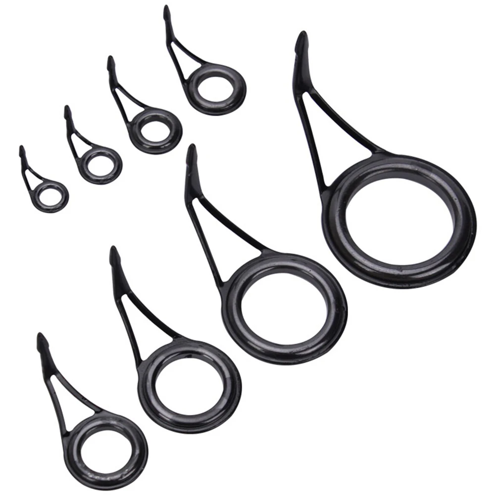 8 Size Fishing Rod Guide Tip Top Ring Circle Pole Repair Kit Set Fishing Sories 6# 8# 10# 12# 16# 20# 25# 30#
8 Size Fishing Rod Guide Tip Top Ring Circle Pole Repair Kit Set Fishing Sories 6# 8# 10# 12# 16# 20# 25# 30#
