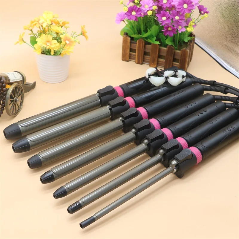 

temperature adjustment Wand curler hair curling irons hair curler styling tools Professional Salon Ceramic coating curling iron