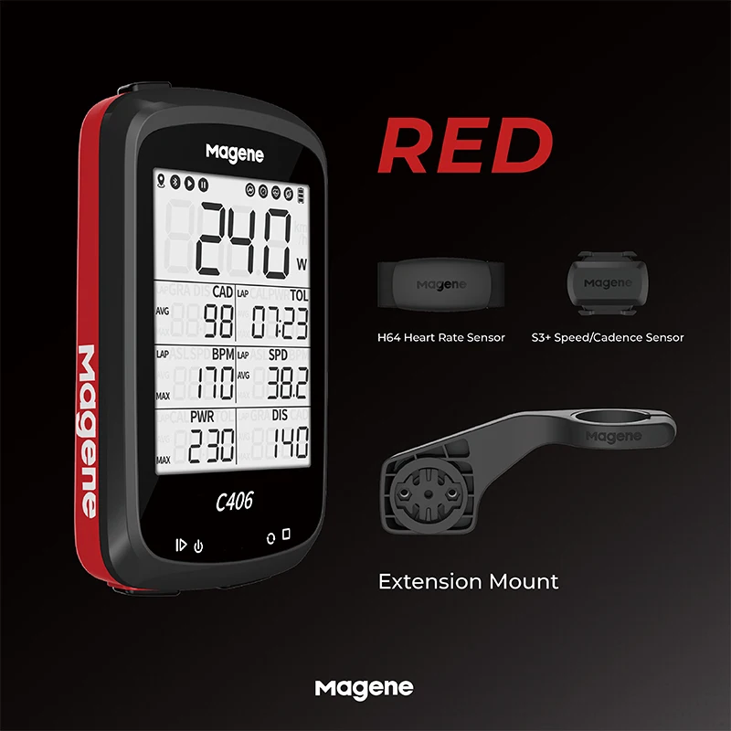 Велосипедный компьютер Magene C406 с ЖК-экраном 2,5 дюйма, беспроводная умная велосипедная техника, ремешок сердечного ритма H64, датчик частоты вр...
Велосипедный компьютер Magene C406 с ЖК-экраном 2,5 дюйма, беспроводная умная велосипедная техника, ремешок сердечного ритма H64, датчик частоты вр...